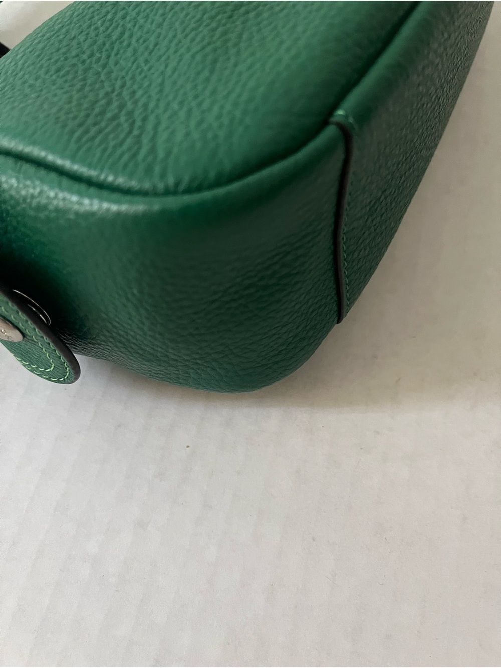 COACH Pennie Shoulder Bag 25 Green C7222 - Picture 11 of 13